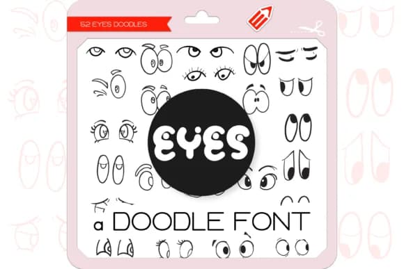 The Eyes by WADLEN — Dingbats Font