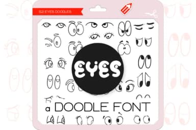 The Eyes by WADLEN — Dingbats Font — thumbnail 1
