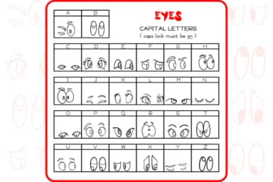 The Eyes by WADLEN — Dingbats Font — thumbnail 2