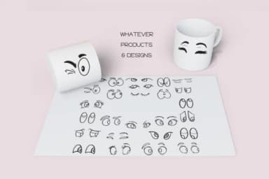 The Eyes by WADLEN — Dingbats Font — thumbnail 6