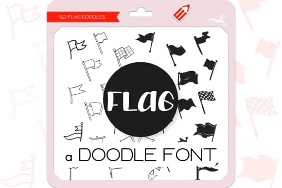 The Flag by WADLEN — Dingbats Font
