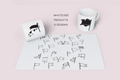 The Flag by WADLEN — Dingbats Font — thumbnail 6