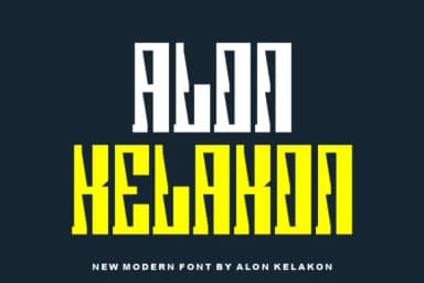 The Flasher by alonkelakon — Slab Serif Font — thumbnail 3