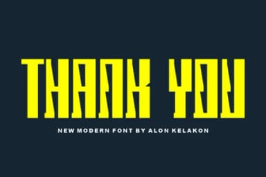 The Flasher by alonkelakon — Slab Serif Font — thumbnail 5