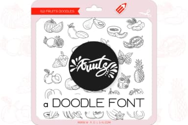 The Fruits by WADLEN — Dingbats Font — thumbnail 1