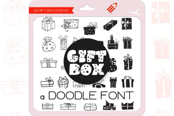 The Gift Box by Akmalforu — Dingbats Font