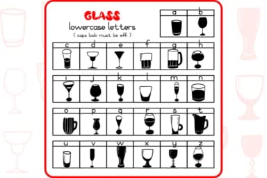 The Glass by WADLEN — Dingbats Font — thumbnail 3