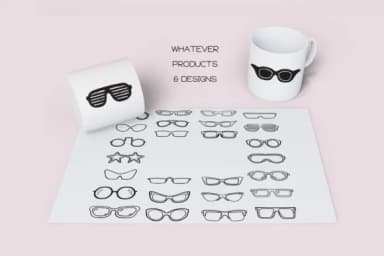 The Glasses by WADLEN — Dingbats Font — thumbnail 6