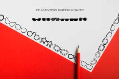 The Glasses by WADLEN — Dingbats Font — thumbnail 7