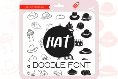 The Hat by WADLEN — Dingbats Font — thumbnail 1