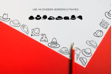 The Hat by WADLEN — Dingbats Font — thumbnail 7