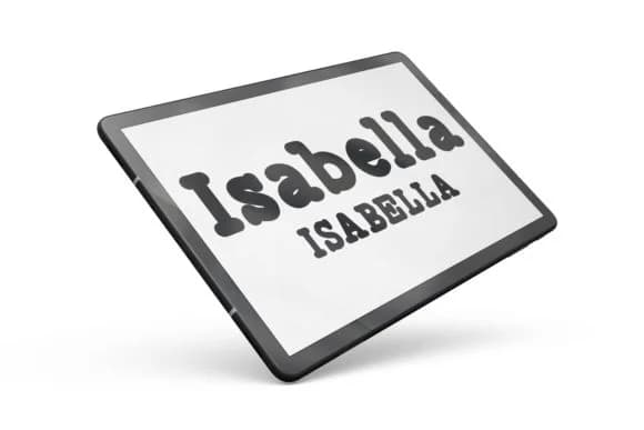 The Isabella by NuchType — Slab Serif Font