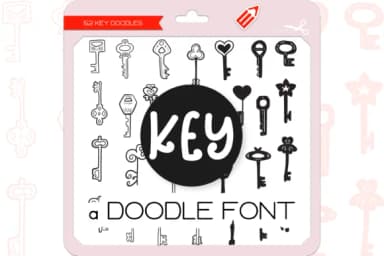 The Key by WADLEN — Dingbats Font — thumbnail 1