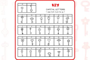 The Key by WADLEN — Dingbats Font — thumbnail 2
