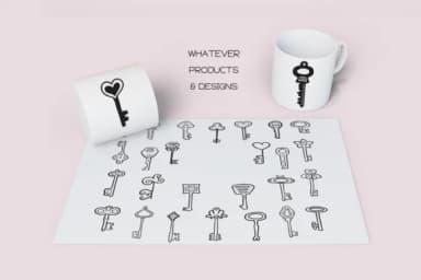 The Key by WADLEN — Dingbats Font — thumbnail 6