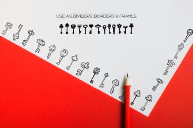 The Key by WADLEN — Dingbats Font — thumbnail 7