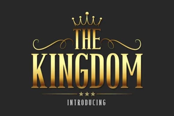 The Kingdom by Fox7 — Slab Serif Font