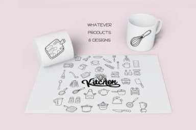 The Kitchen by WADLEN — Dingbats Font — thumbnail 6