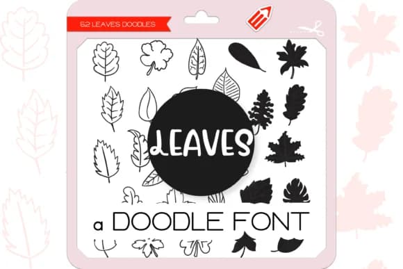 The Leaves by WADLEN — Dingbats Font