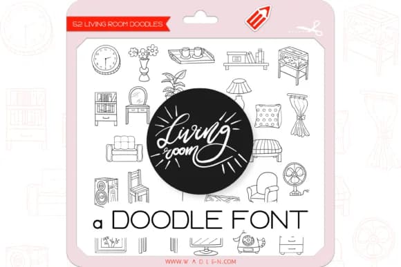 The Living Room by WADLEN — Dingbats Font