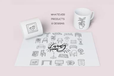 The Living Room by WADLEN — Dingbats Font — thumbnail 6