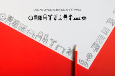 The Living Room by WADLEN — Dingbats Font — thumbnail 7