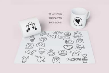 The Love by WADLEN — Dingbats Font — thumbnail 6