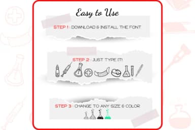 The Medicine by WADLEN — Dingbats Font — thumbnail 4