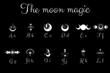 The Moon Magic by Chonada — Dingbats Font — thumbnail 2