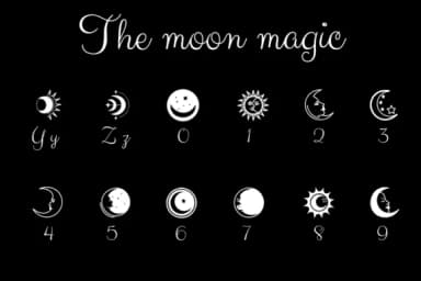 The Moon Magic by Chonada — Dingbats Font — thumbnail 4