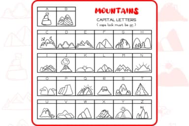 The Mountains by WADLEN — Dingbats Font — thumbnail 2
