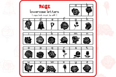 The Rose by WADLEN — Dingbats Font — thumbnail 3