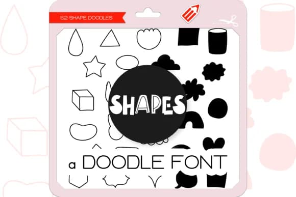 The Shapes by WADLEN — Dingbats Font