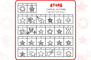 The Stars by WADLEN — Dingbats Font — thumbnail 2