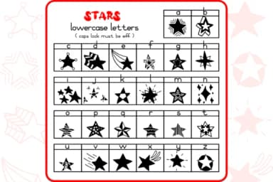 The Stars by WADLEN — Dingbats Font — thumbnail 3