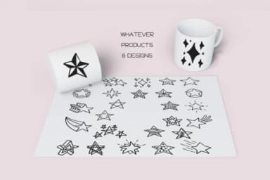 The Stars by WADLEN — Dingbats Font — thumbnail 6