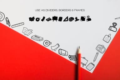 The Stationery by WADLEN — Dingbats Font — thumbnail 7