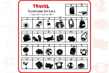 The Travel by WADLEN — Dingbats Font — thumbnail 3