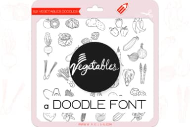 The Vegetables by WADLEN — Dingbats Font — thumbnail 1