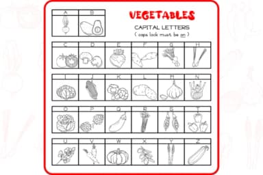 The Vegetables by WADLEN — Dingbats Font — thumbnail 2