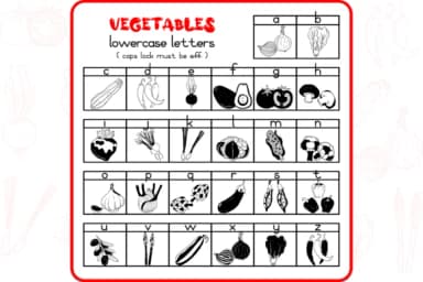 The Vegetables by WADLEN — Dingbats Font — thumbnail 3