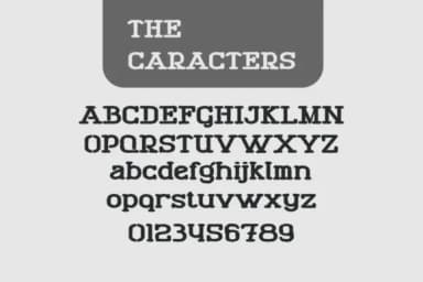 The Wanted by Kenrichi — Slab Serif Font — thumbnail 2