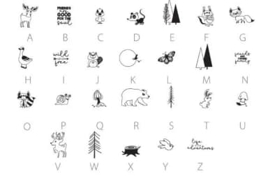 The Wild by Illustration Ink — Dingbats Font — thumbnail 5