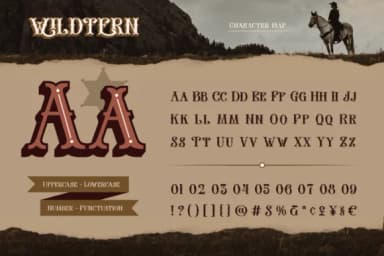 The Wildtern by Burntilldead — Slab Serif Font — thumbnail 2