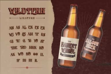 The Wildtern by Burntilldead — Slab Serif Font — thumbnail 8