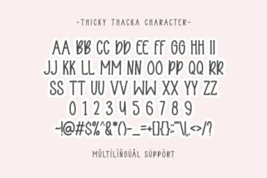 Thicky Thacka by CraftedType Studio — Slab Serif Font — thumbnail 3