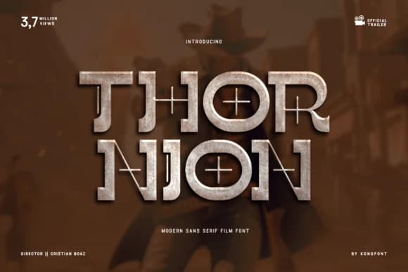 Thornion by fontkong — Slab Serif Font