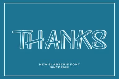 Thrisna by riotama85 — Slab Serif Font — thumbnail 5