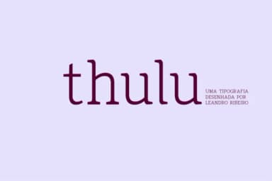 Thulu by lerima — Slab Serif Font — thumbnail 1
