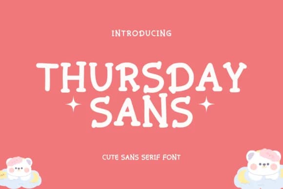 Thursday Sans by SiapGraph — Slab Serif Font